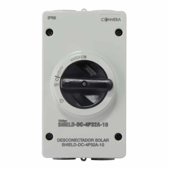 SHIELD-DC-4P32A-10 - Desconectador de corriente directa